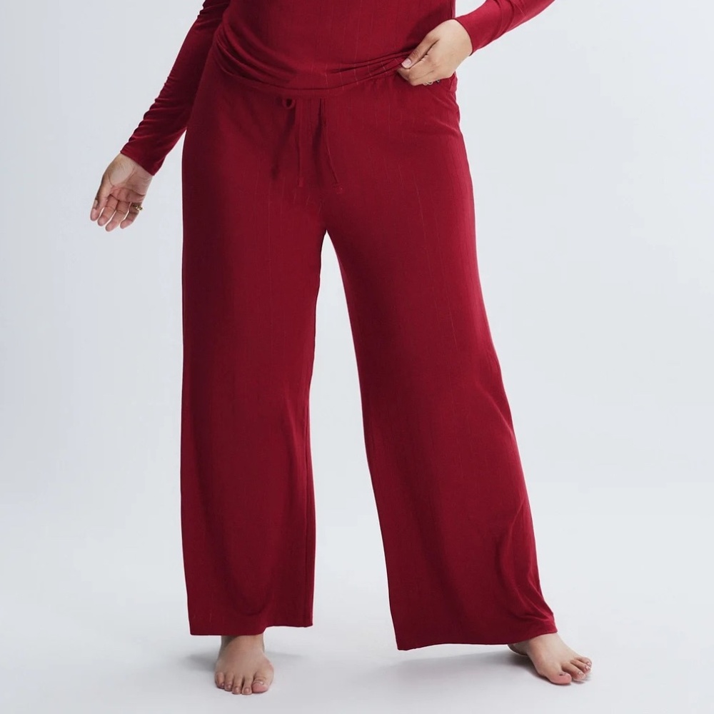 Savage X Fenty Red Modal Lounge Sleep Pants Soft Pajama 2X